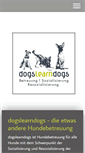 Mobile Screenshot of dogslearndogs.ch